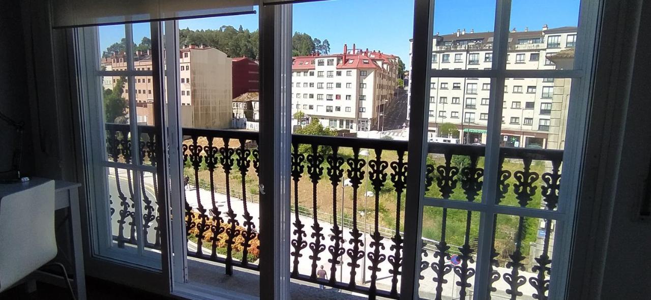 Moderno Y Luminoso 2 Dormitorios Con Todas Las Comodidades En Pontevedra Ciudad Buitenkant foto