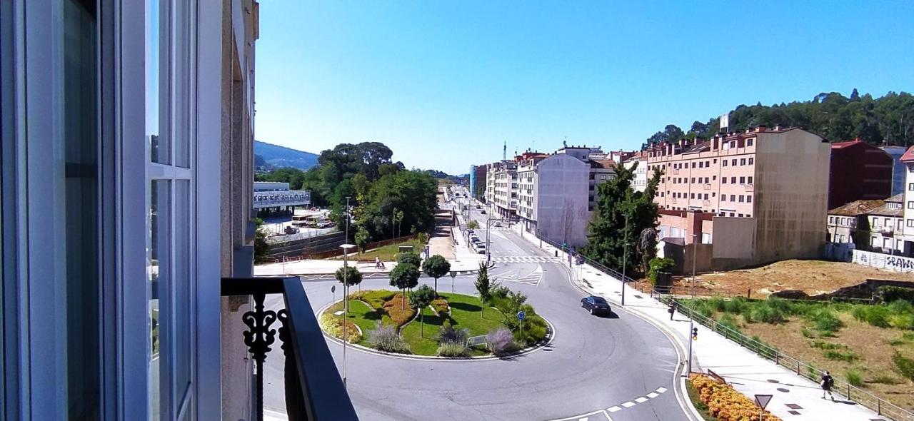 Moderno Y Luminoso 2 Dormitorios Con Todas Las Comodidades En Pontevedra Ciudad Buitenkant foto